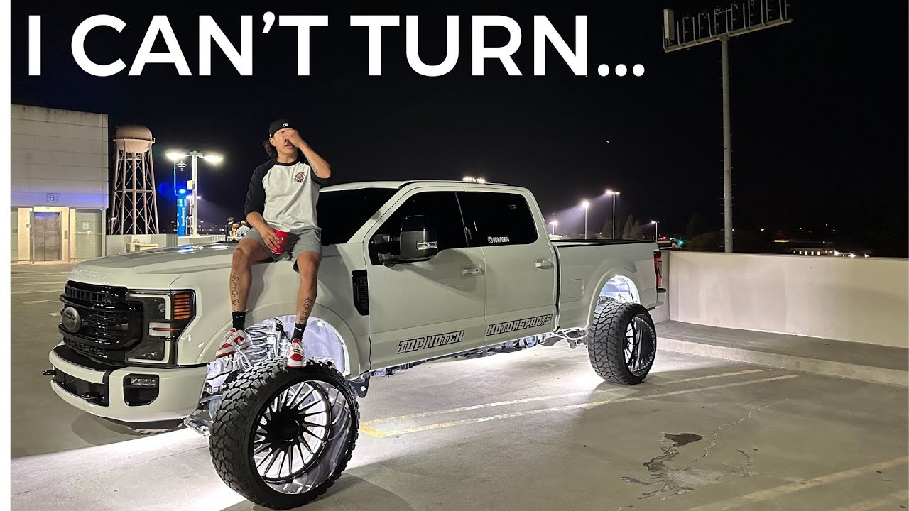 FORD F250 ON 26X16 WHEELS (w/ 2" SPACERS)