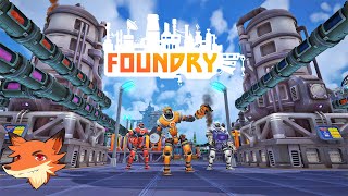 Foundry Fr Construisez Une Usine Automatisée Sur Une Lune Riche En Ressource 