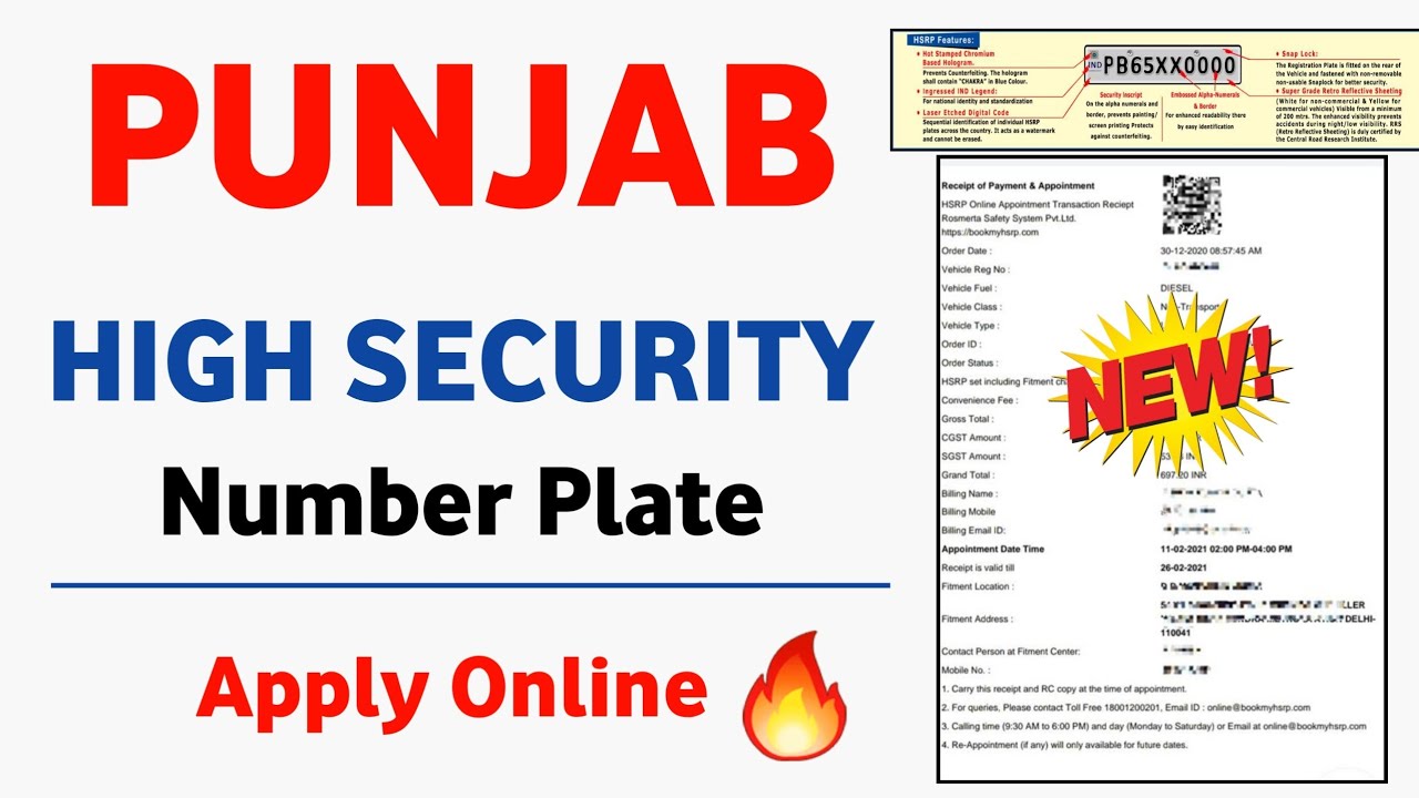 Punjab HSRP Number Plate Apply Online Hsrp Number Plate Hsrp Punjab punjab-hsrp-number-plate-apply-online-hsrp-number-plate-hsrp-punjab