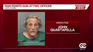 Man accused of pointing gun at FWC officer after response to wildlife complaint in Cape Coral