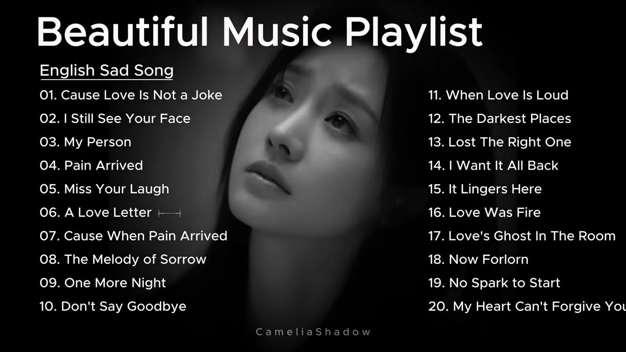 Miss Your Laugh & Pain Arrived(Lyrics)-Beautiful Chill Vibes Relaxing English Sad Song-CameliaShadow