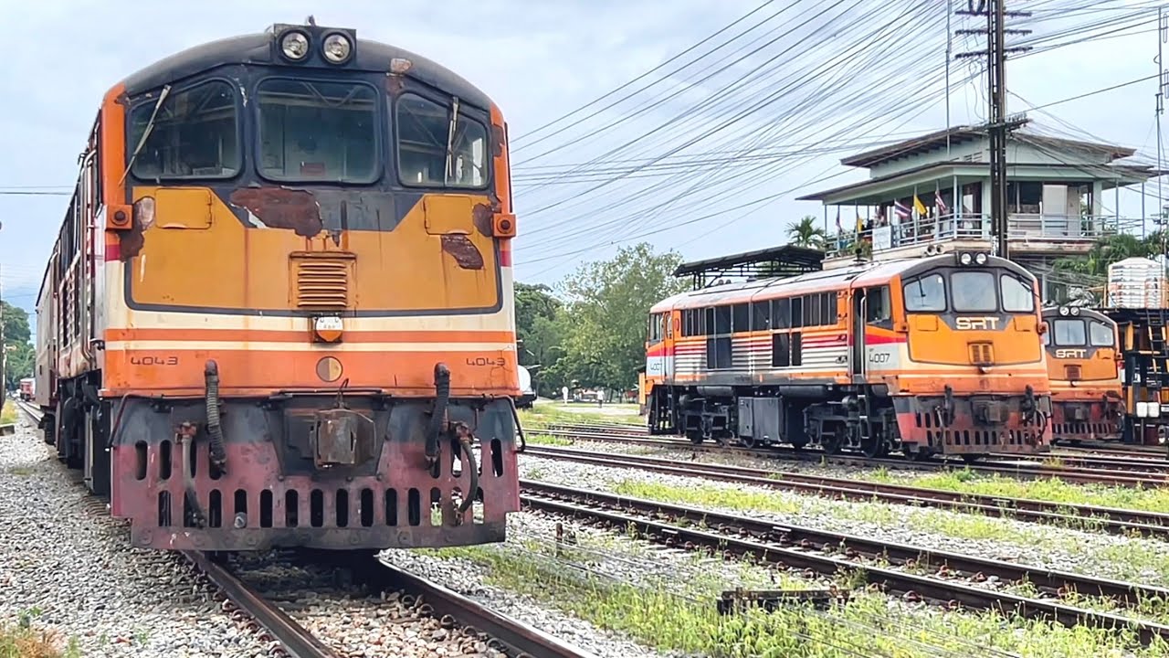 SRT. แม้รถท้องถิ่นก็ยังไม่รอด ขบวน 445 ล่าช้า 327 นาที กับขบวน 777 ที่มาดี GEK 3 คัน #แดวูทำพิษ EP.5