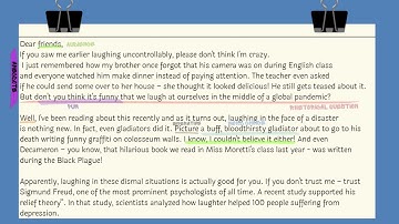 Directed writing - example response (CAIE/ AICE AS Level English Language 9093)