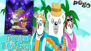 Pogo Games: Snowbird Solitaire - Tropical Tikis Event