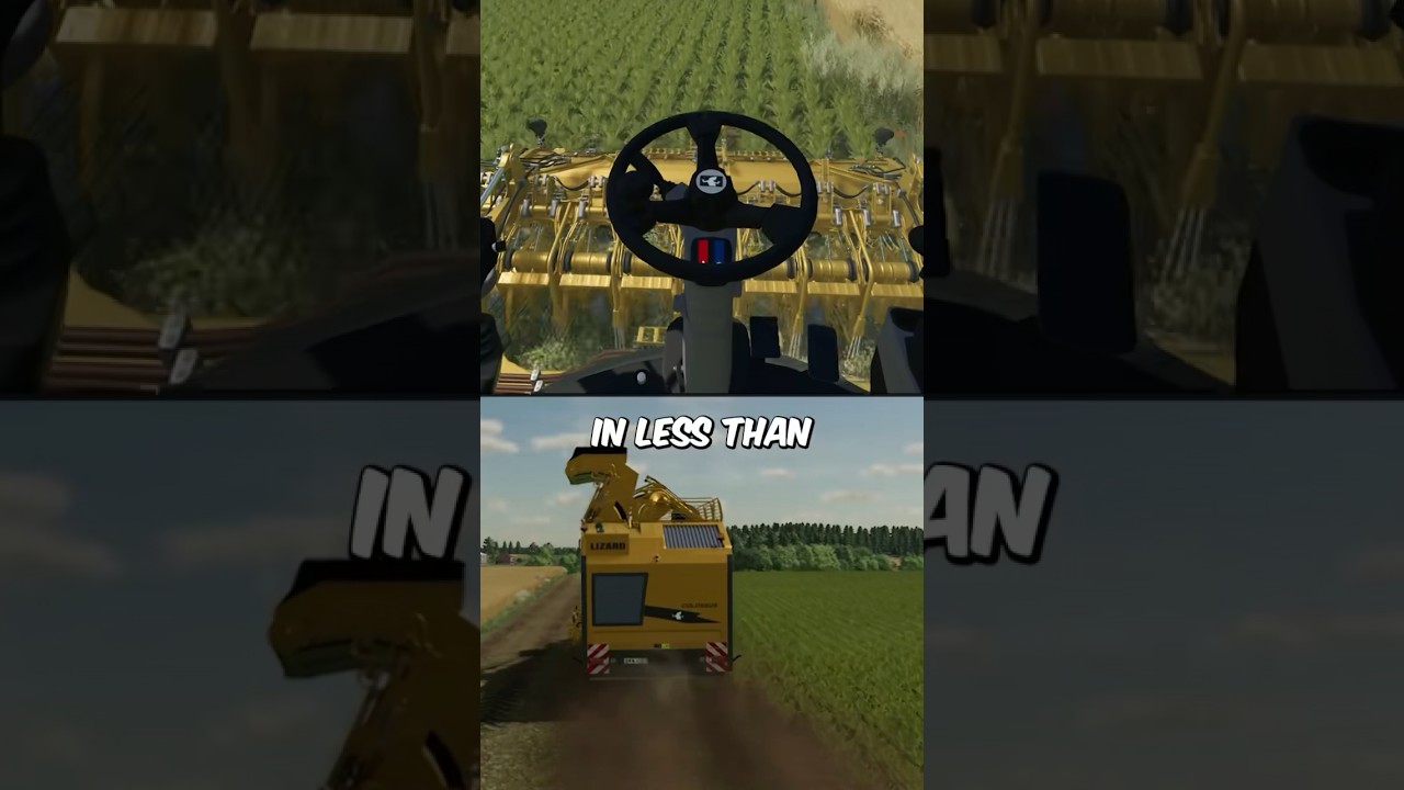 BIGGEST vs smallest sugar beet harvester! 