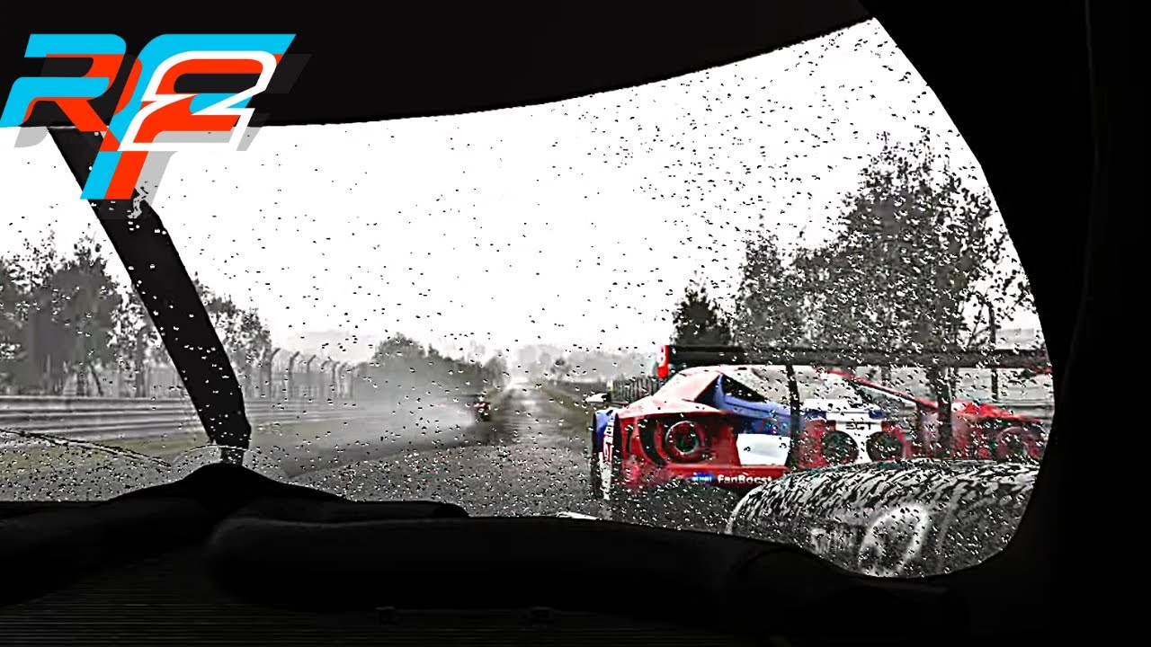 rfactor 2 - Adverse conditions on the Nordschleife...and THIS Ford GT that doesn't go away!