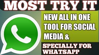 New Amazing Smart Tool For All Social Media & Specially For Whatsapp Most Useful🤗 /By Unique Facts screenshot 4