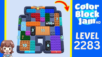 Color Block Jam Level 1375 (2283) Solution Walkthrough