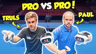 Pro Table Tennis Players Try Virtual Reality | ELEVEN VR screenshot 3