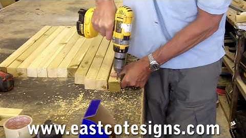 How to drill and screw wood without splitting the timber