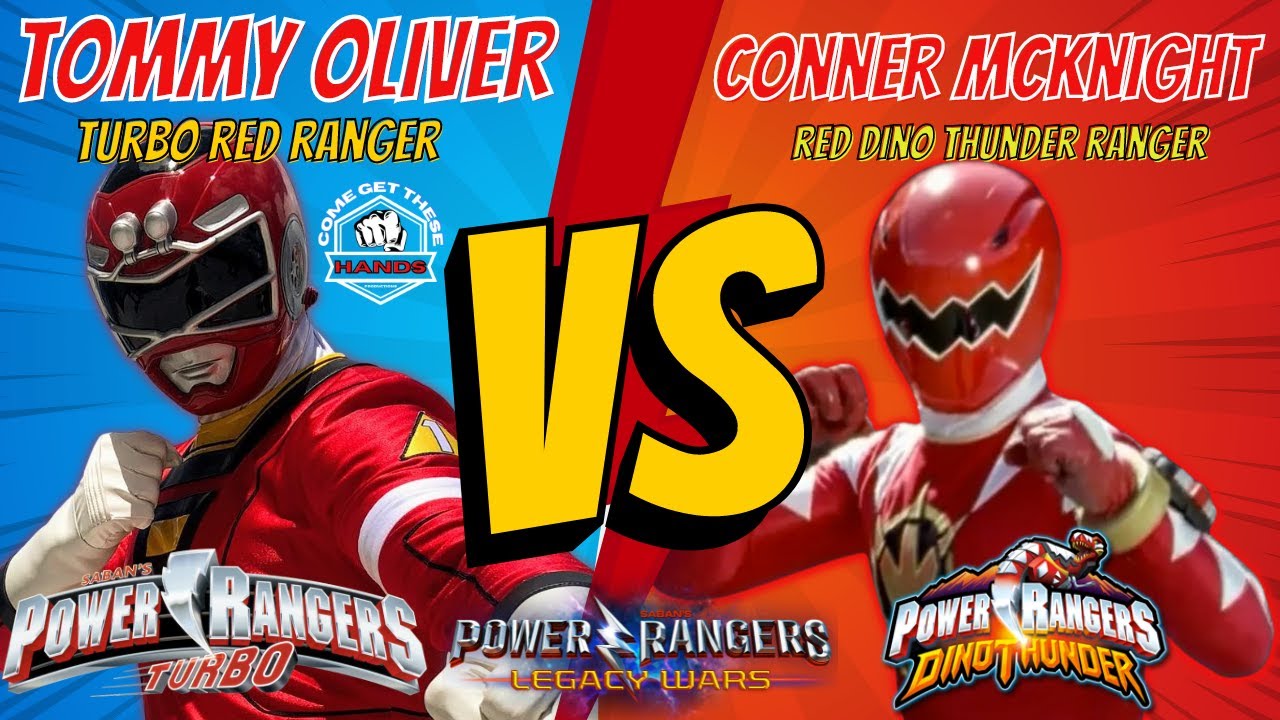 Power Rangers Legacy Wars | Turbo Red Ranger Tommy Oliver Vs Dino ...