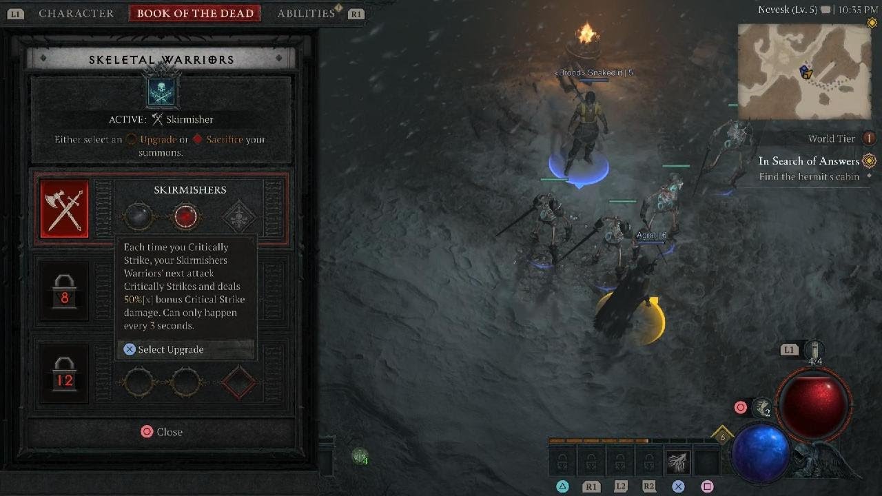 Diablo IV necromancer walkthrough part 1 - YouTube