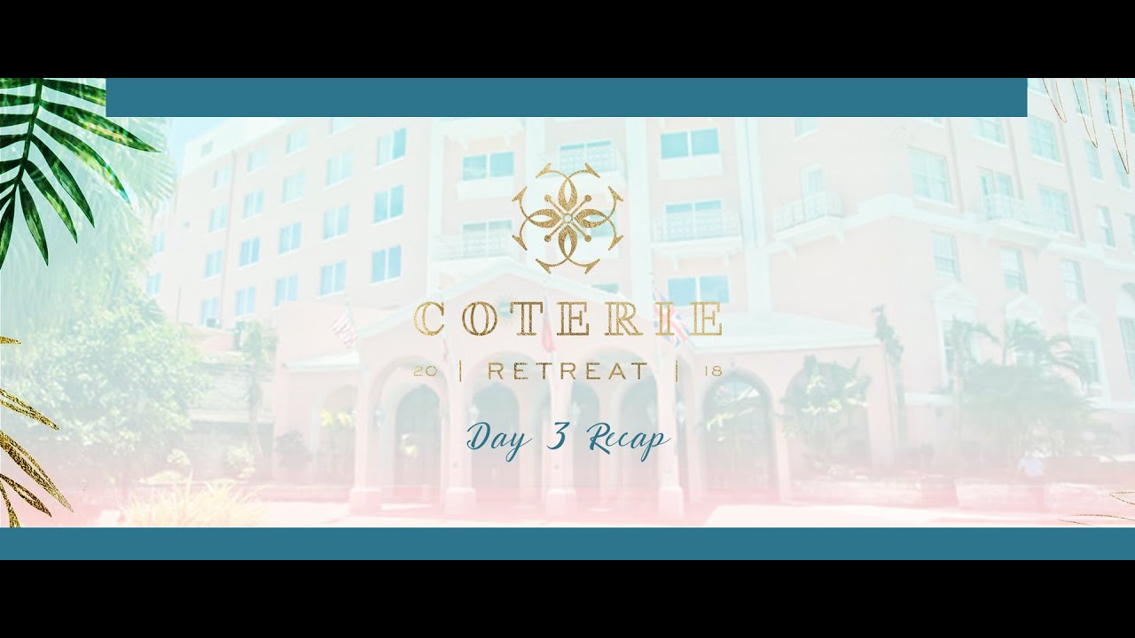 Munaluchi Bride Magazine’s Coterie Retreat 2018 in Hamilton Bermuda Day 3