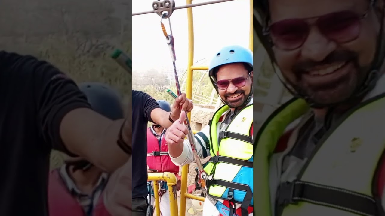 Zipline @SafariParkKarachikmc #travel #explore#passobemsolto #zipline #adventure