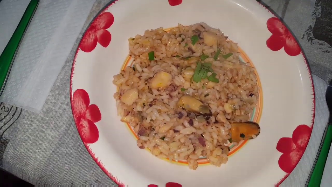 RISOTTO AI FRUTTI DI MARE COOKEO YouTube