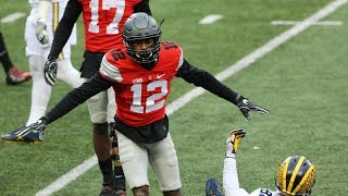 Denzel Ward (Ohio State CB) vs Michigan 2016