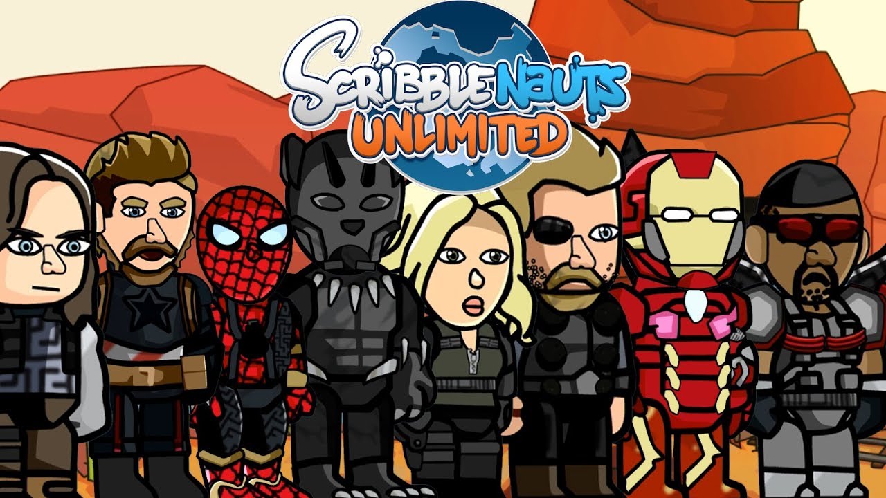 Scribblenauts Unlimited 276 Avengers Infinity War (AND MAJOR ANNOUNCEMENT) Part 1
