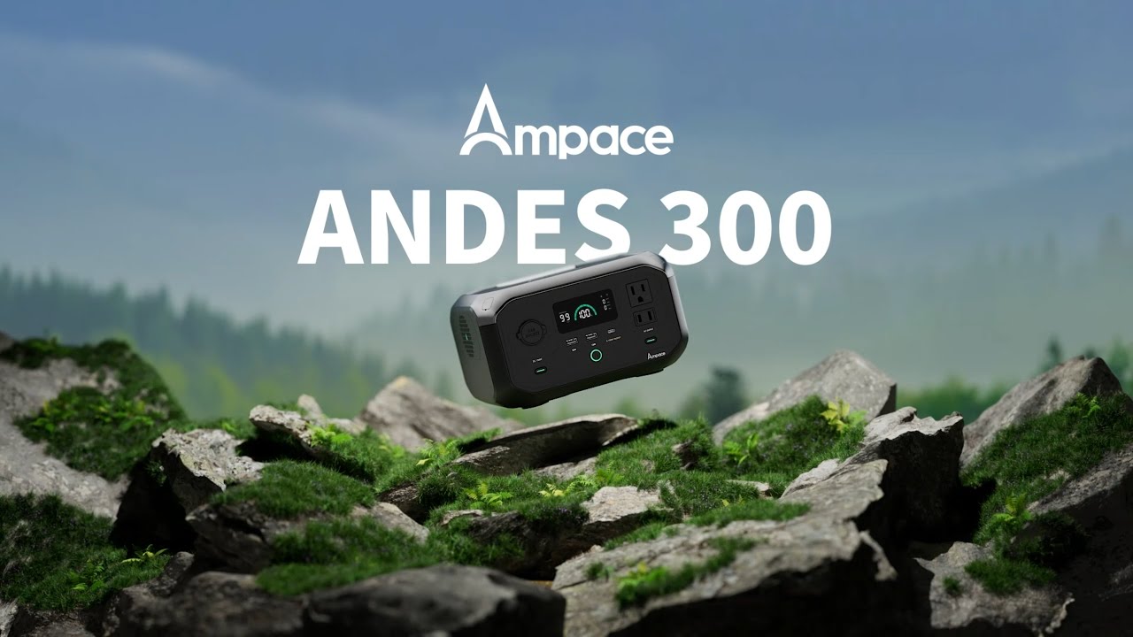 Ampace Andes 300: Lightweight, Powerful, Versatile. - YouTube