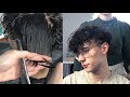 Korean Perm + Haircut (Part II) | Skin Faded Two Block Cut | Men's Hair | Ruben Ramos