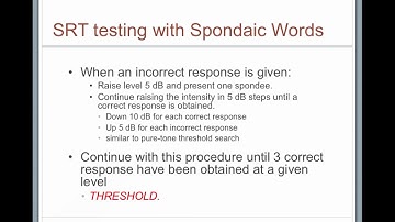 Chapter 5 - Part 2 - SDT and SRT