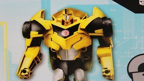 Transformers - Robots in Disguise - 3-Step Changers Bumblebee Figure - Hasbro