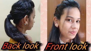 Simple Hairstyle Ready In 10 Minutes