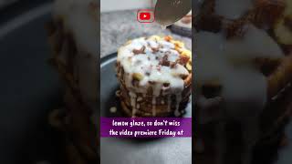 NEW Video Premiere Friday April 17th at 8pm Eastern  Lemon Ricotta Chaffles With a Sweet Lemon Glaze