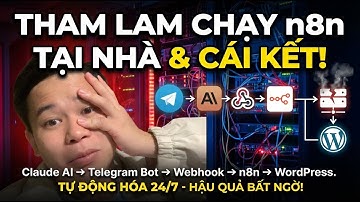 Thức 2 đêm code ép Bot cày 24/7: Thử chạy n8n tại nhà, liệu MƯỢT hay TOANG?