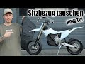 Stark Varg SM Sitzbank Bezug tauschen 🛠️ | Ultra Grip zu unbequem?