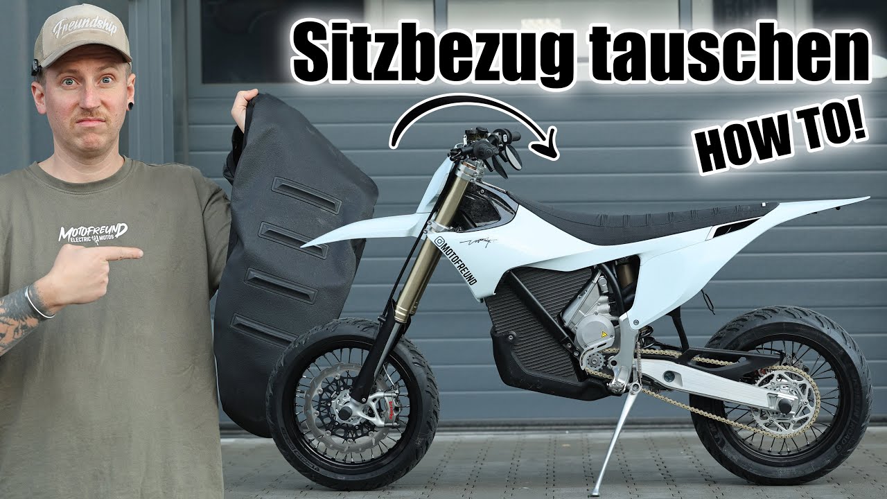 Stark Varg SM Sitzbank Bezug tauschen 🛠️ | Ultra Grip zu unbequem?