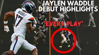 Jaylen Waddle Broncos Debut Highlights 🐧 | 2026 Preseason