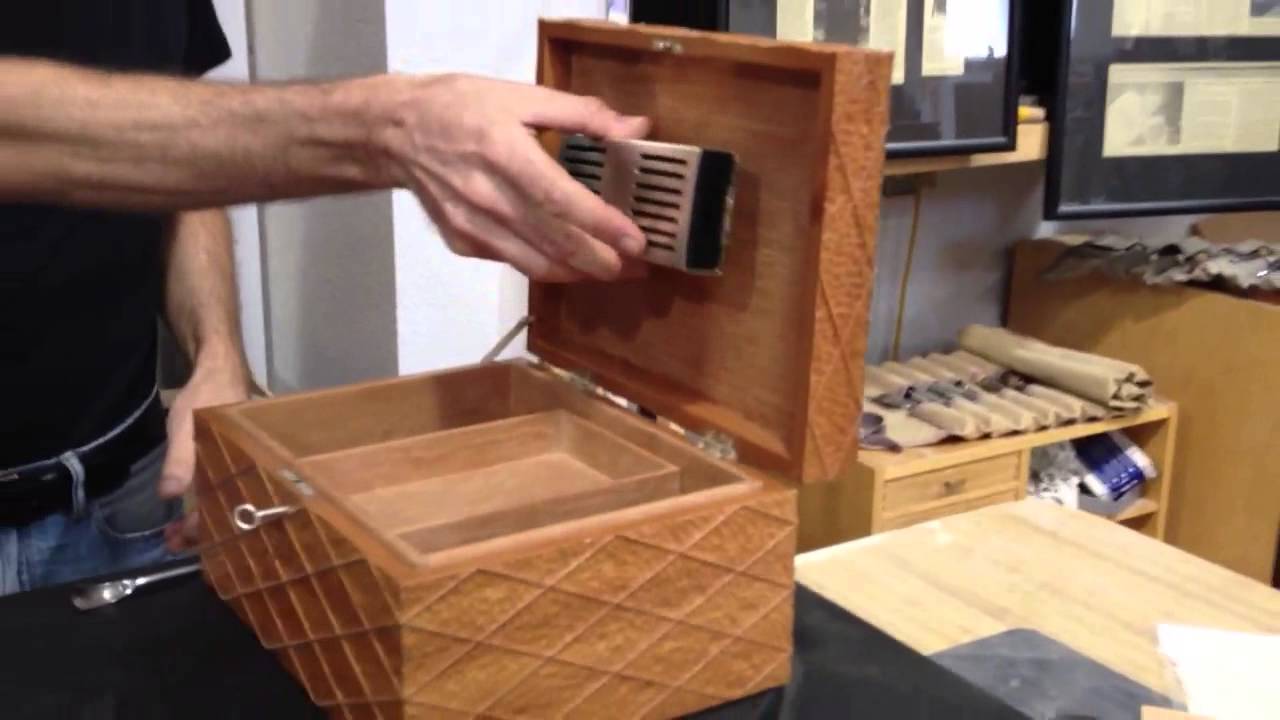 Custom Wood Cigar Box YouTube