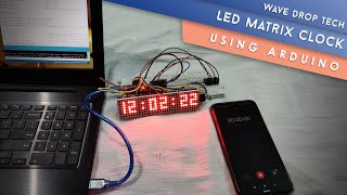 How to make a LED Matrix Clock using Arduino