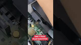 Dell T7920: Dual Xeon Gold 6154, RAM 64 2666, 980Pro 1TB, 1400W #chuongmaytram #37tr8