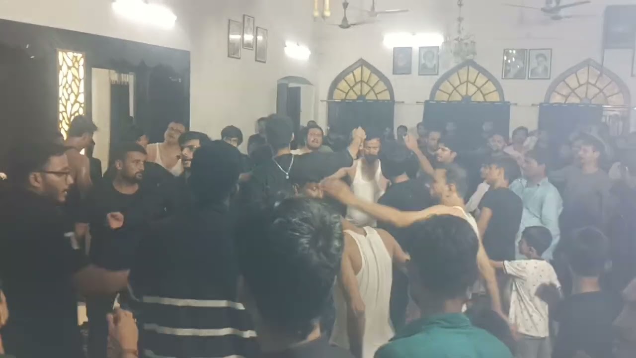 Aaj matam ho rha hai sham ke bazar main ||Noha|| Anjuman Abidya (Faizabad) 2025