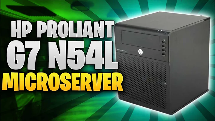 HP ProLiant G7 N54L MicroServer Server System Review Update