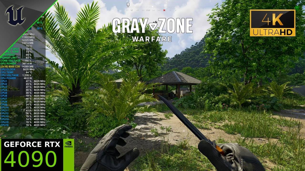 Gray Zone Warfare [4K DLSS 3] RTX 4090 Epic Settings | Ryzen 7 7800X3D ...