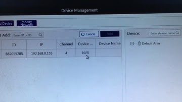 add camera system on the same LAN