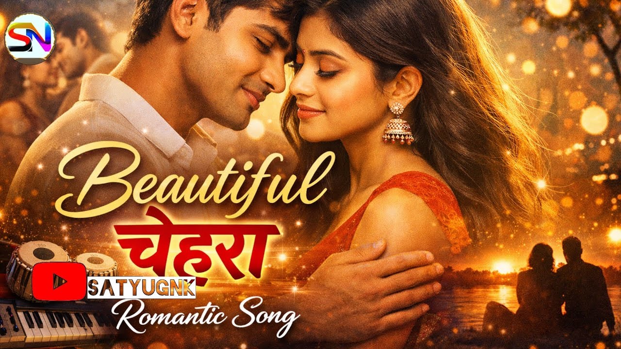 Beautiful चेहरा 💔 | Romantic Sad Love Song | letest walliwood song 