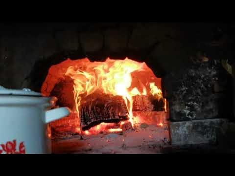 Огонь в печи - YouTube