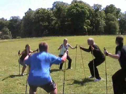 nordic walking exercise