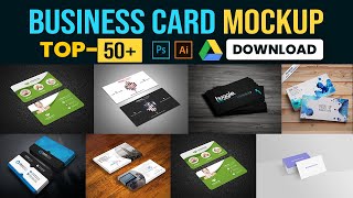 Business card mockup free download Photoshop 50  PSD Files