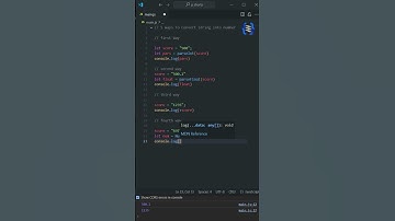 Thumbnail of 5 Ways to Convert string to number in JavaScript #javascriptforbeginners  #interviewquestions #JS