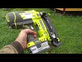 Обзор аккумуляторного нейлера (гвоздезабивателя) Ryobi R18N16G