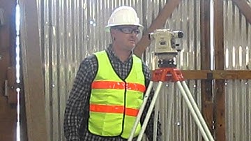 Grade Checking Transit Level with HEO David Lange