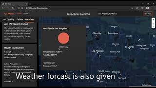 Aqi And Pollen App Built With Javascript And Html