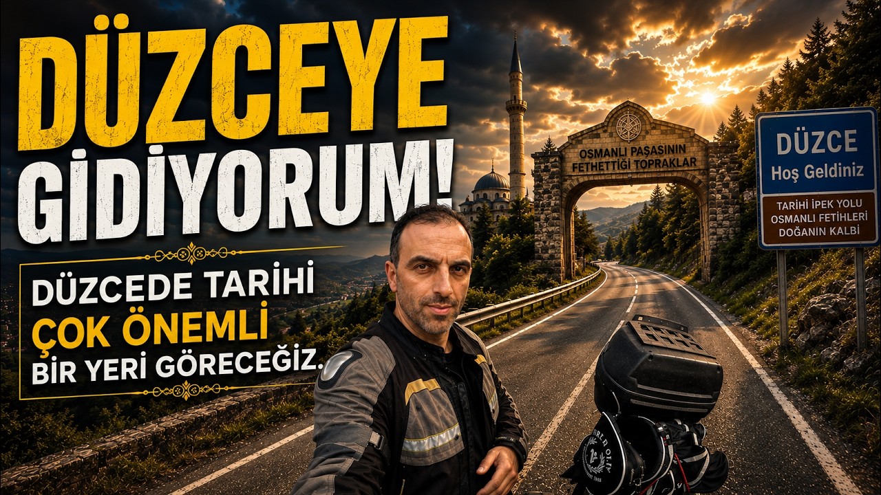 DÜZCE’YE GİDİYORUM! Kaynaşlı’da Tarihi Çok Önemli Bir Yeri Keşfediyoruz 🏍️