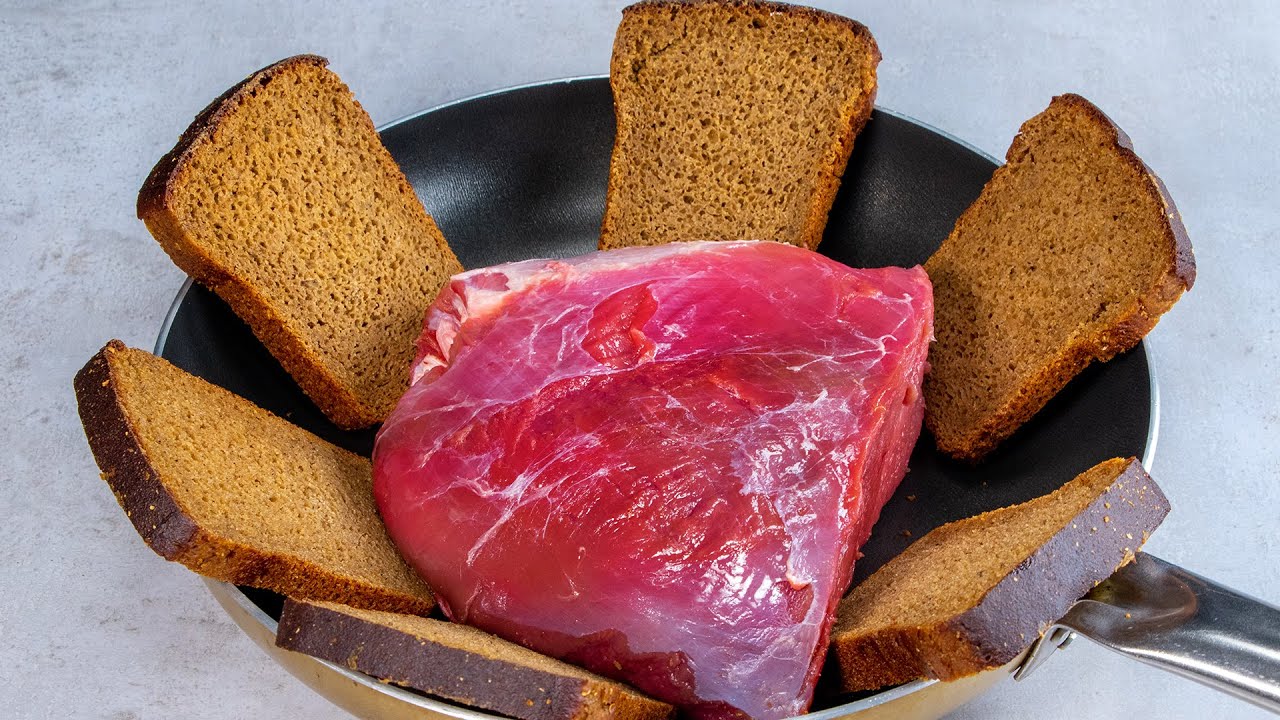 The recipe of my jewish grandpa with beef and black bread YouTube