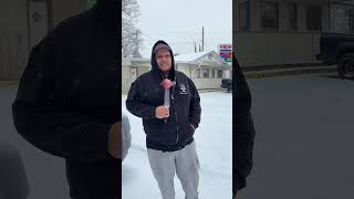 “Chef” meteorologist Victor Aguilar coming at you live 😂🫡 #nc #icestorm #lineman #meteorologist