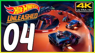 Hot Wheels Unleashed - Parte 4 - Gameplay en Español - No Comentado - Walkthrough Español - 4K/60fps